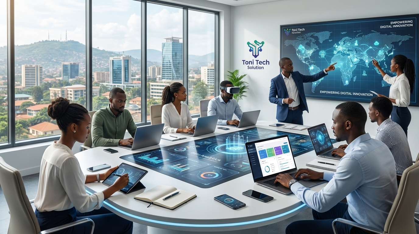 The future of digital technology and innovation in Africa - Toni Tech Solution