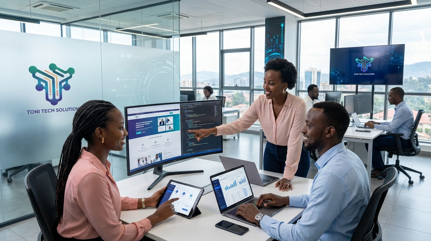 Toni Tech Solution Homepage Hero