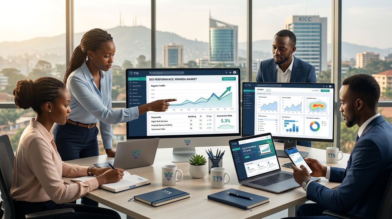 Search Engine Optimization (SEO) services for attracting customers online in Rwanda - Toni Tech Solution